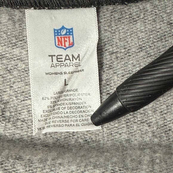 NFL Team Apparel Womens Arizona Cardinals Gray Sweatshirt Size L Red Logo Design - Picture 6 of 6